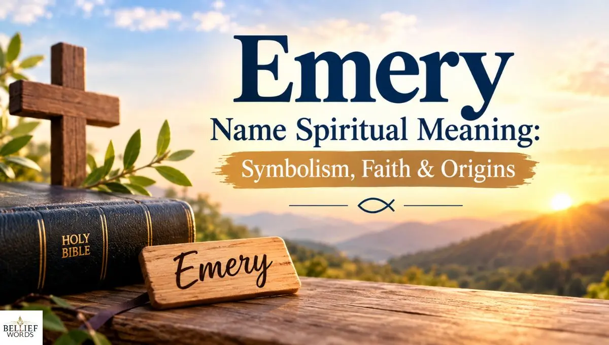 Emery Name Spiritual Meaning: Symbolism, Faith & Origins