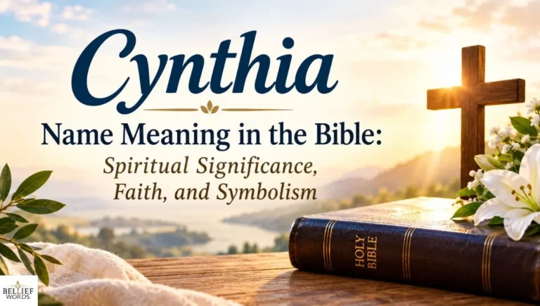 Cynthia Name Meaning in the Bible: Spiritual Significance, Faith, and Symbolism