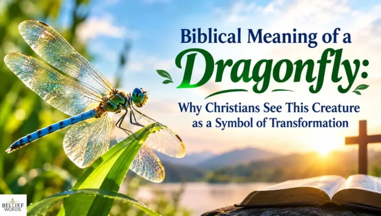 Biblical Meaning of a Dragonfly: Why Christians See This Creature as a Symbol of Transformation