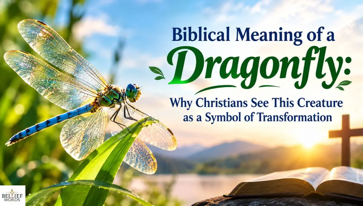 Biblical Meaning of a Dragonfly: Why Christians See This Creature as a Symbol of Transformation
