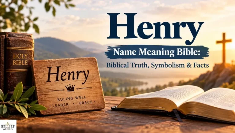 Henry Name Meaning Bible: Biblical Truth, Symbolism & Facts