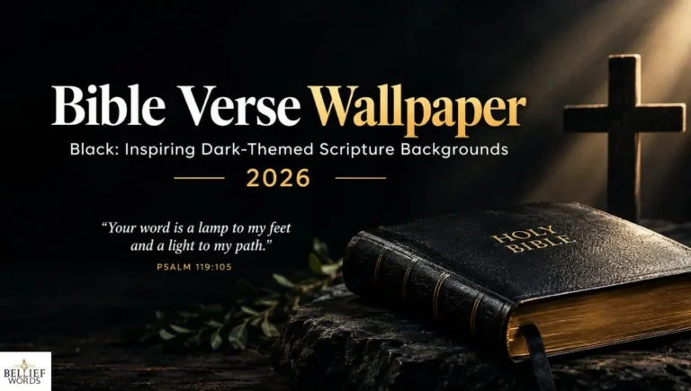 Bible Verse Wallpaper Black: Inspiring Dark-Themed Scripture Backgrounds 2026