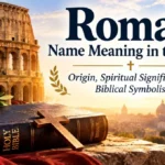 Roman Name Meaning in the Bible: Origin, Spiritual Significance & Biblical Symbolism