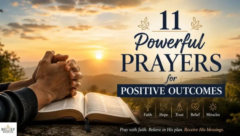 11 Powerful Prayers for Positive Outcomes