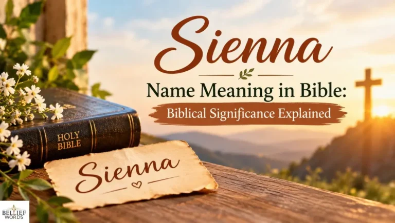 Sienna Name Meaning in Bible: Biblical Significance Explained