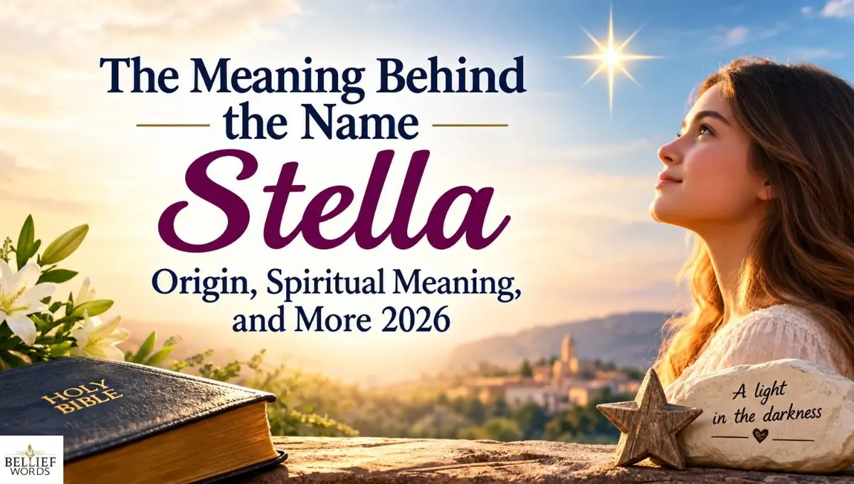 The Meaning Behind the Name Stella: Origin, Spiritual Meaning, and More 2026