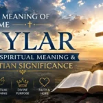 Biblical Meaning of the Name Skylar: Origin, Spiritual Meaning & Christian Significance