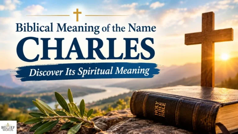 Biblical Meaning of the Name Charles: Discover Its Spiritual Meaning