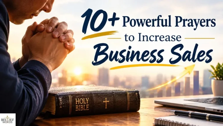 10+ Powerful Prayers to Increase Business Sales