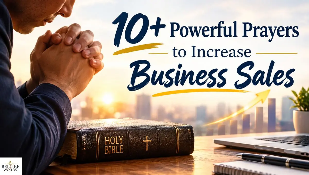 10+ Powerful Prayers to Increase Business Sales