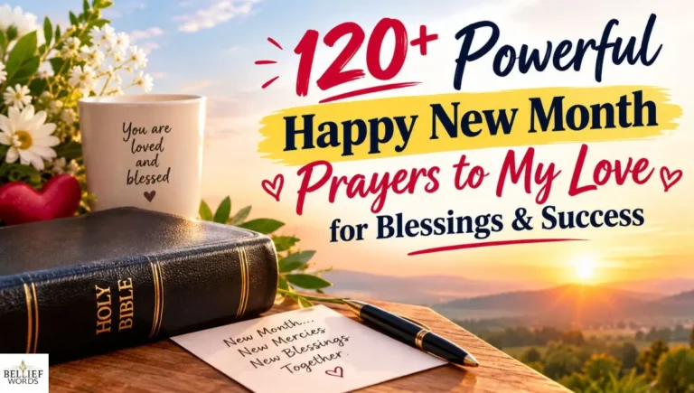 120+ Powerful Happy New Month Prayers to My Love for Blessings & Success