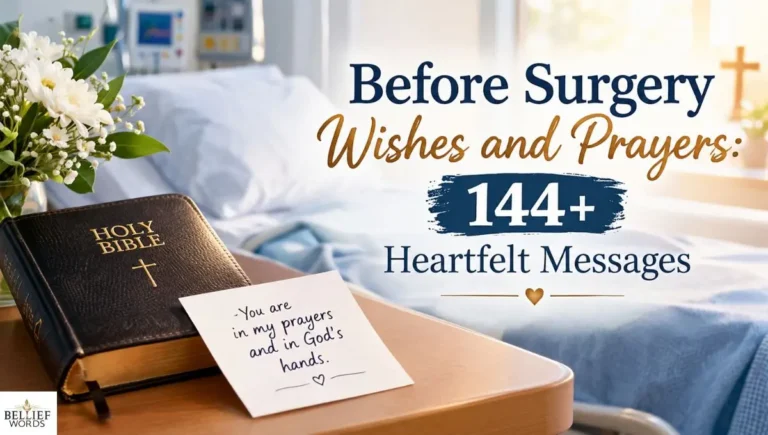 Before Surgery Wishes and Prayers: 144+ Heartfelt Messages