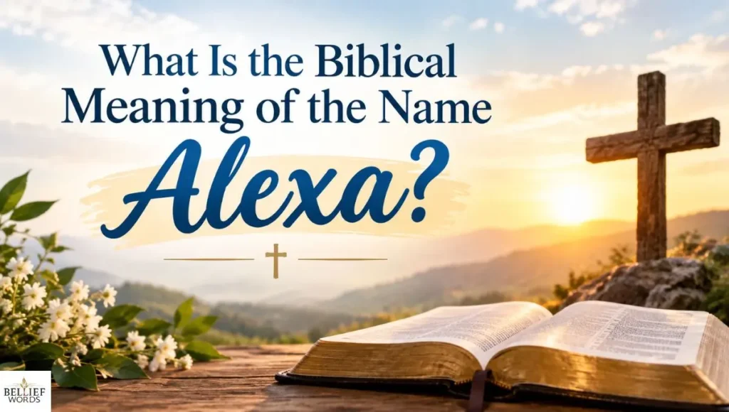 What Is the Biblical Meaning of the Name Alexa?