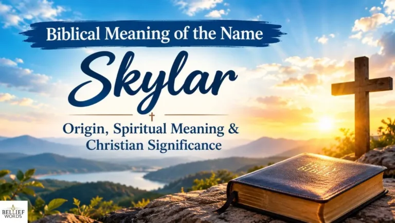 Biblical Meaning of the Name Skylar: Origin, Spiritual Meaning & Christian Significance