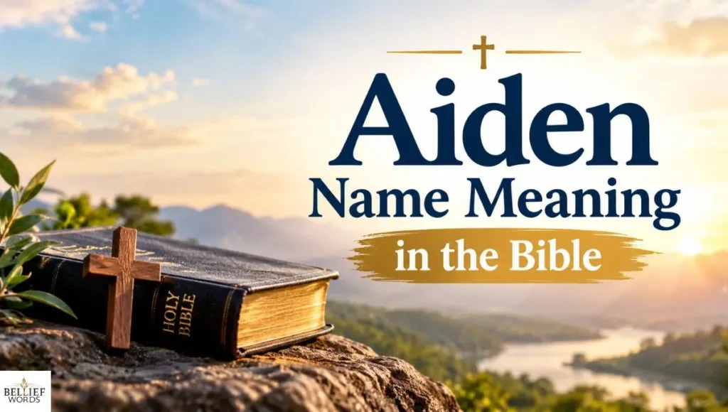 Aiden Name Meaning in the Bible