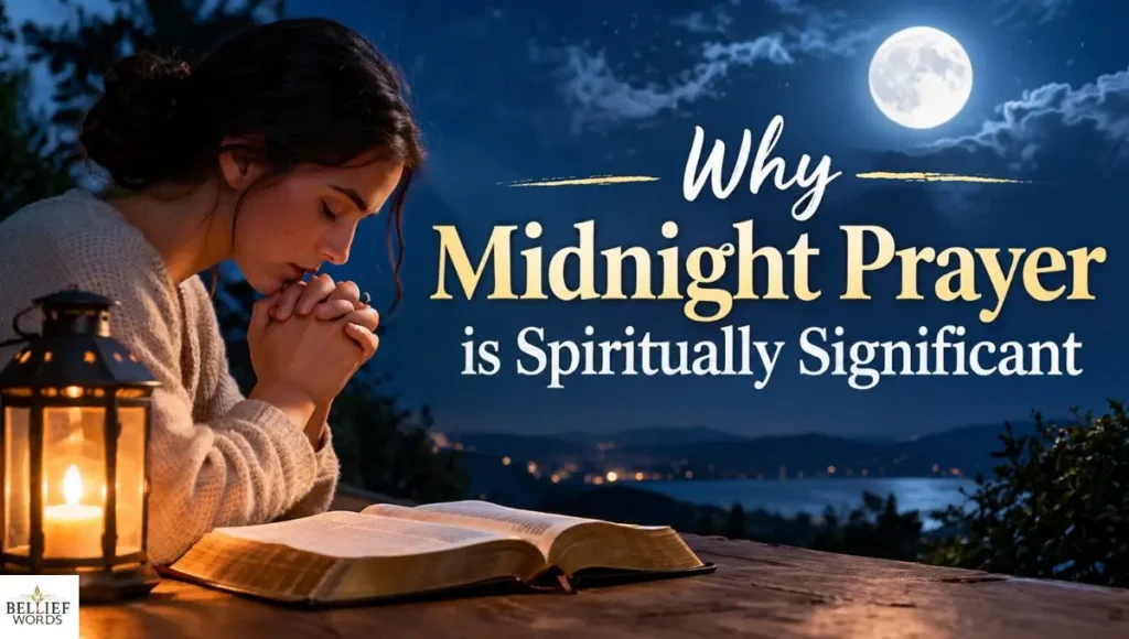 Why Midnight Prayer is Spiritually Significant