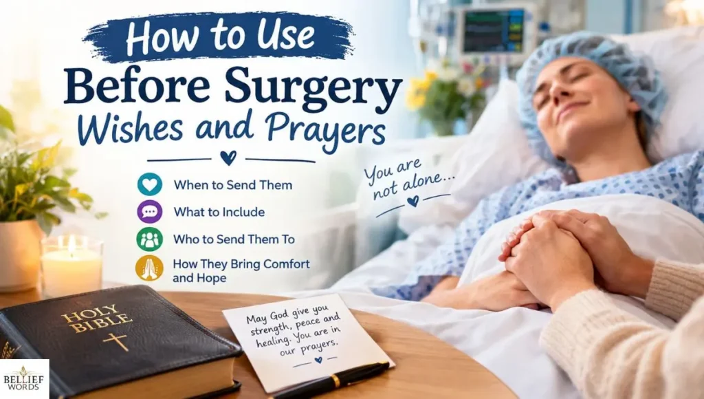 How to Use Before Surgery Wishes and Prayers