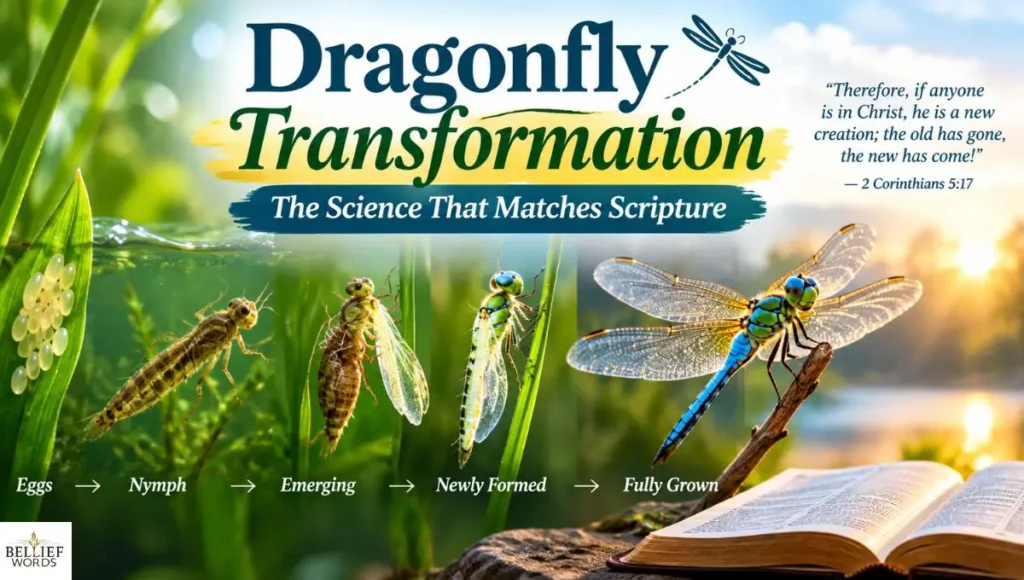 Dragonfly Transformation — The Science That Matches Scripture