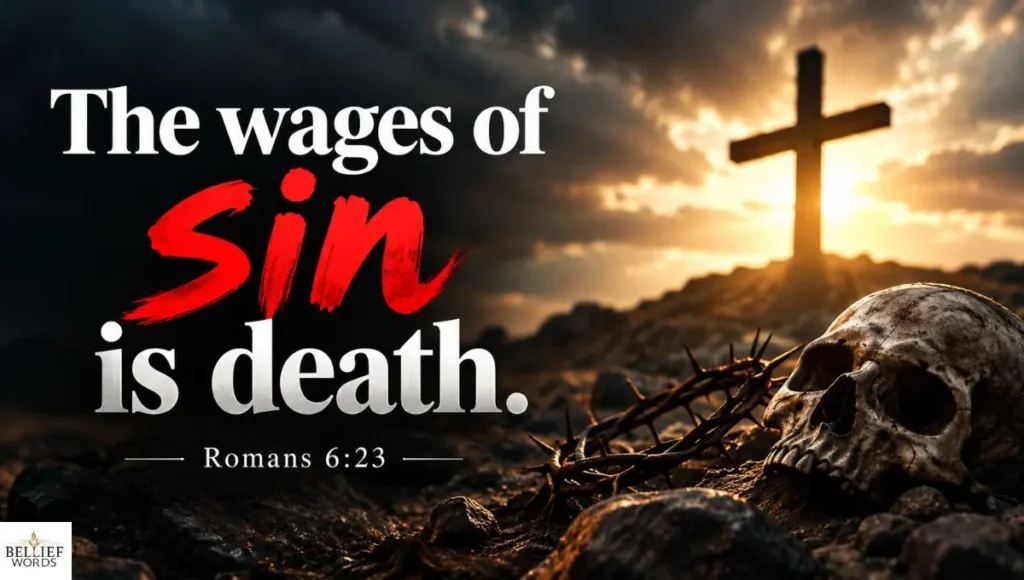 The wages of sin is death