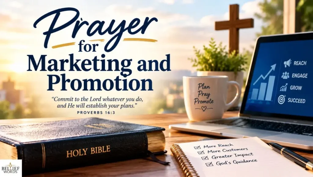 Prayer for Marketing and Promotion