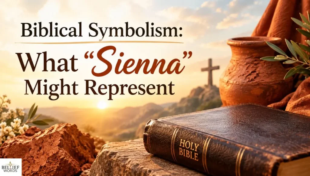 Biblical Symbolism: What “Sienna” Might Represent