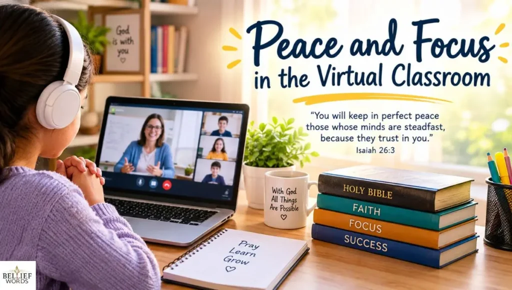 Peace and Focus in the Virtual Classroom