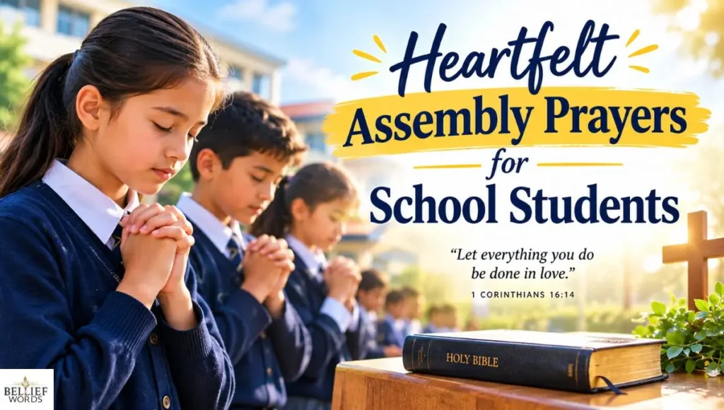 Heartfelt Assembly Prayers for School Students