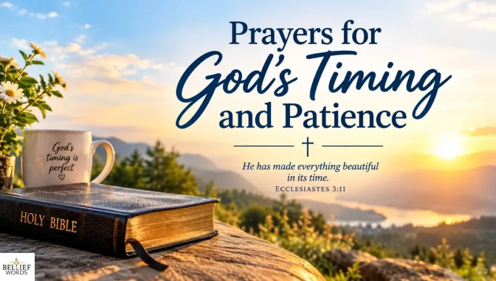 Prayers for God’s Timing and Patience