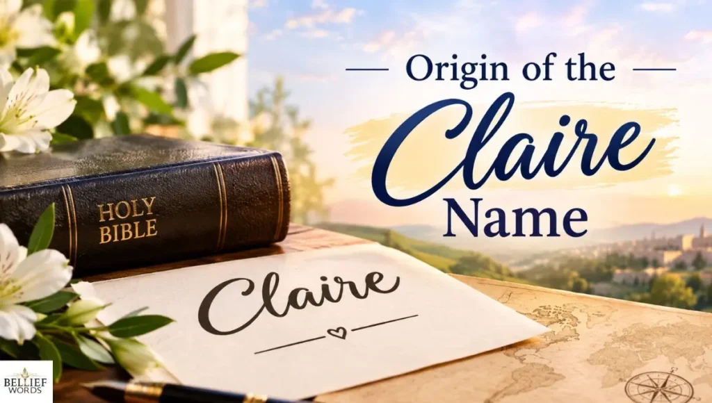 Origin of the Claire Name