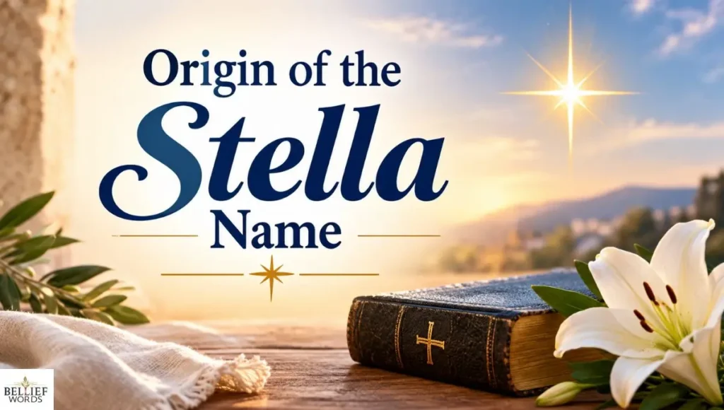 Origin of the Stella Name