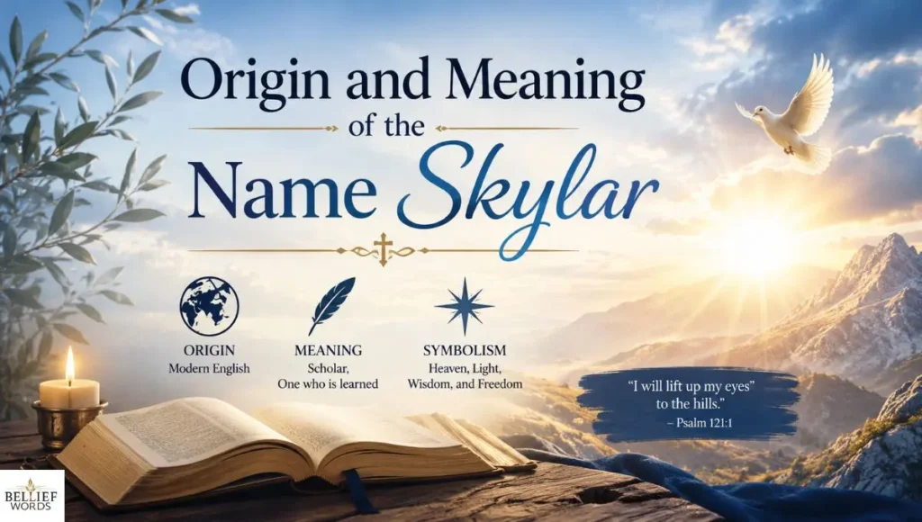 Origin and Meaning of the Name Skylar