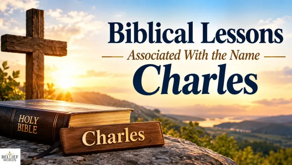 Biblical Lessons Associated With the Name Charles 