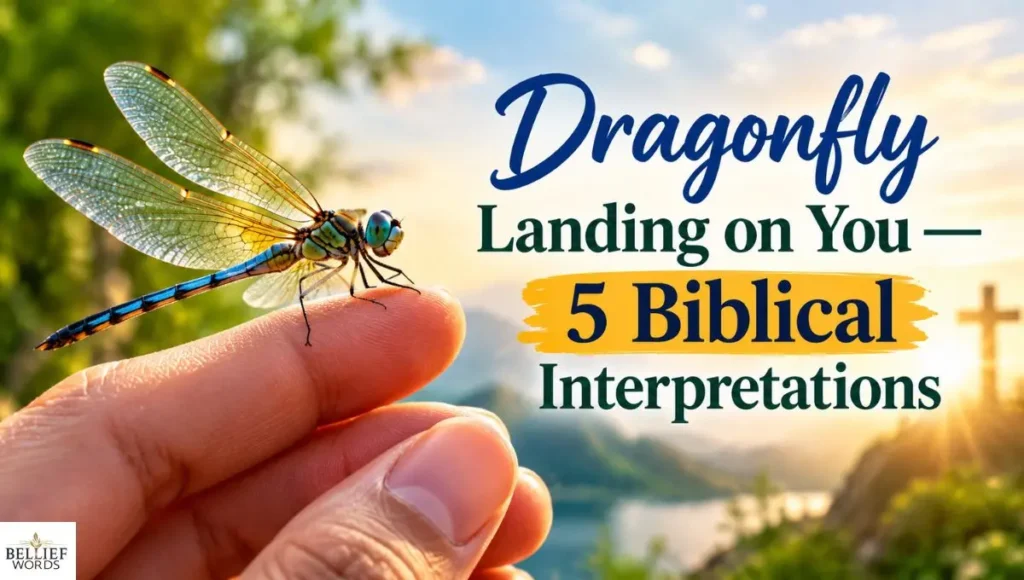 Dragonfly Landing on You — 5 Biblical Interpretations    