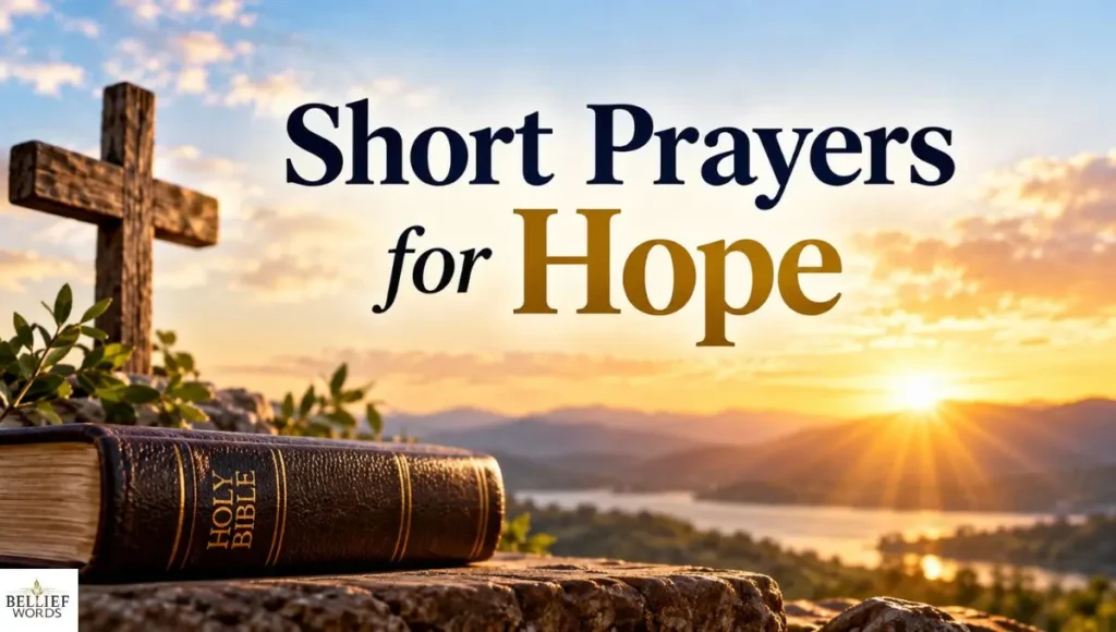 Short Prayers for Hope