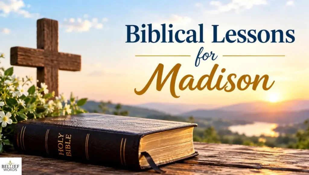  Biblical Lessons for Madison  