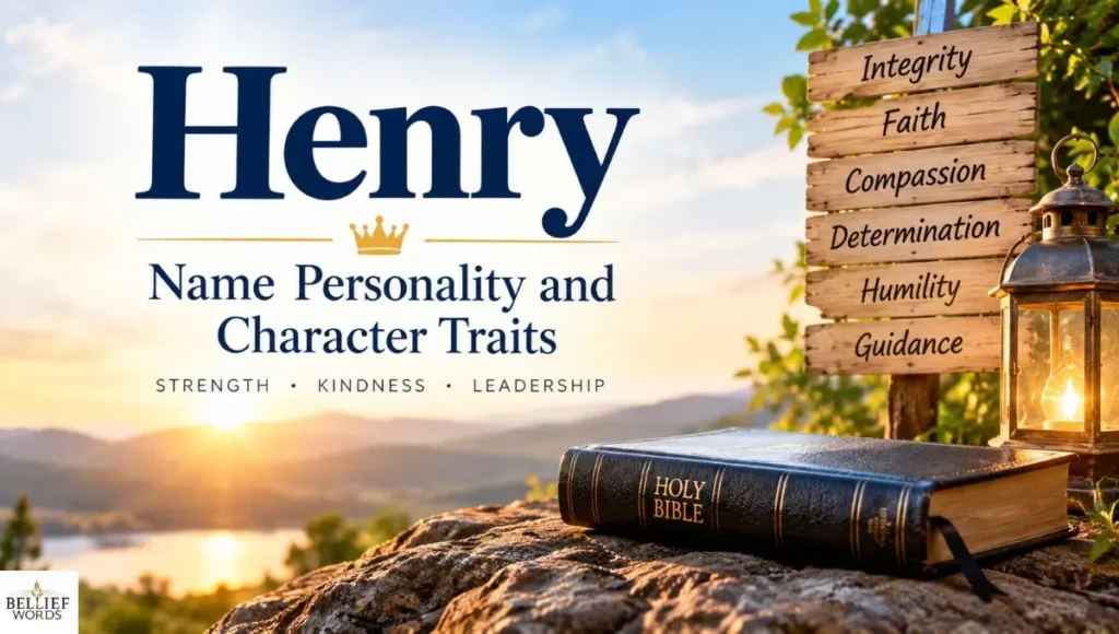 Henry Name Personality and Character Traits