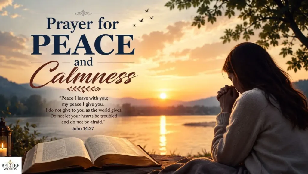 Prayer for Peace and Calmness
