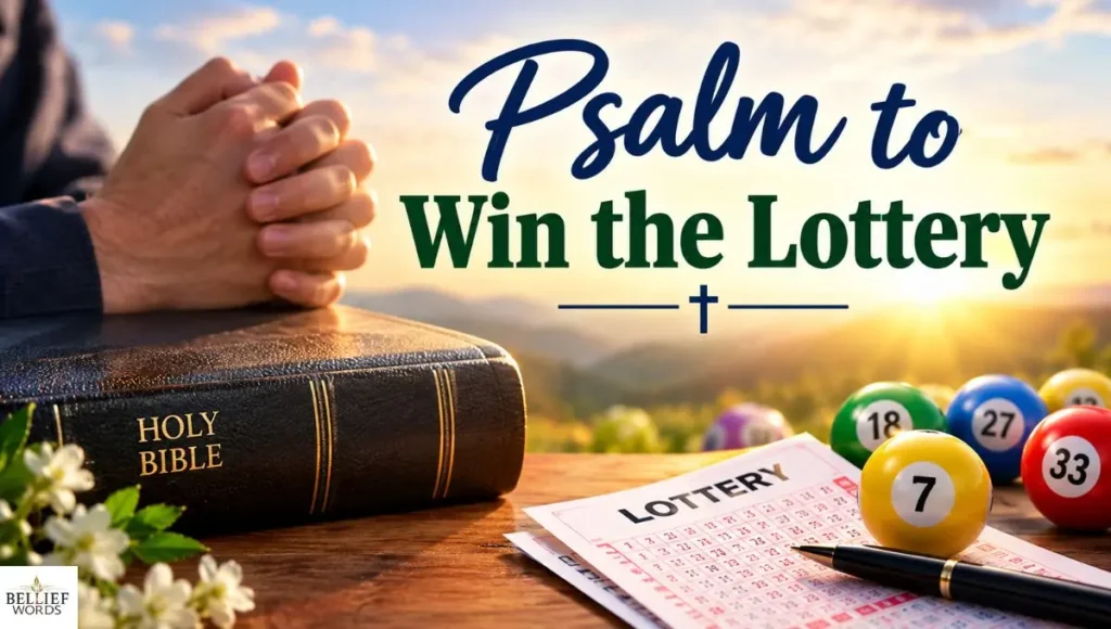 Psalm to Win the Lottery
