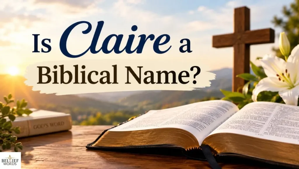 Is Claire a Biblical Name?