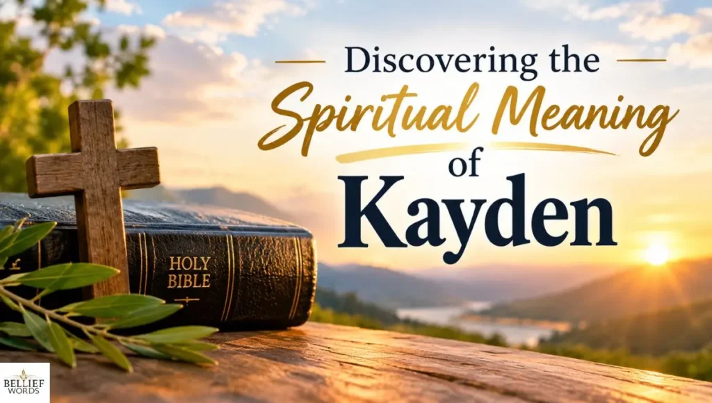 Discovering the Spiritual Meaning of Kayden 