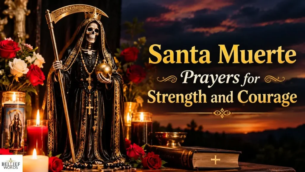Santa Muerte Prayers for Strength and Courage