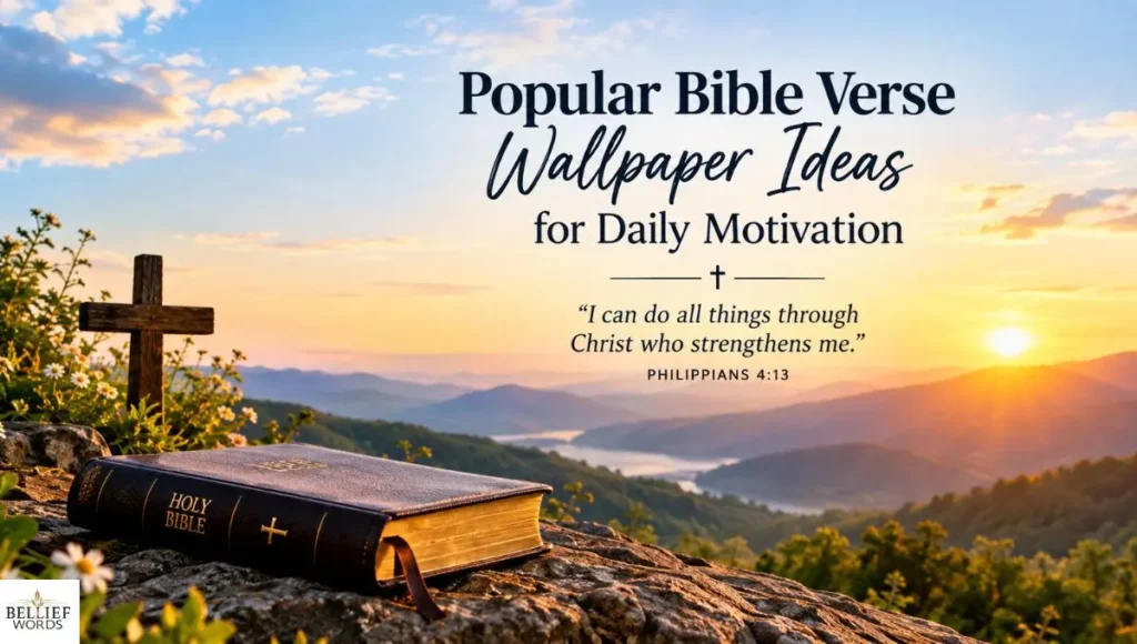 Popular Bible Verse Wallpaper Ideas for Daily Motivation 