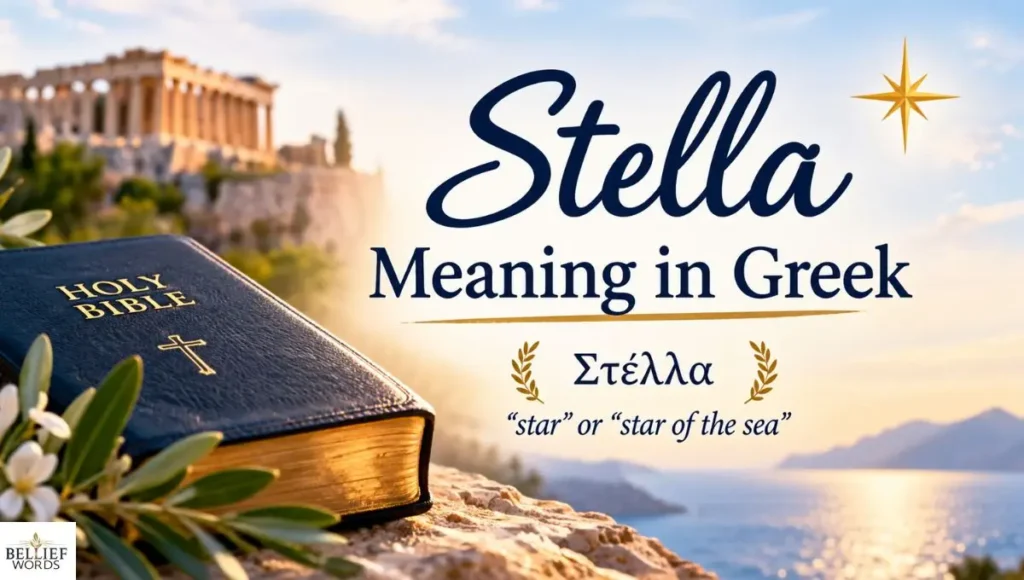 Stella Meaning in Greek