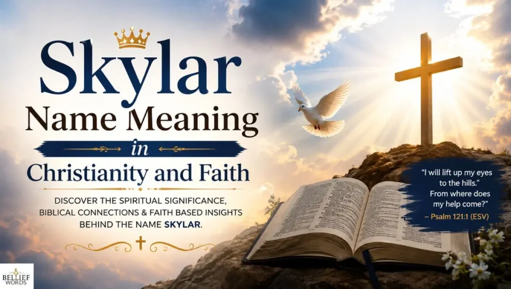 Skylar Name Meaning in Christianity and Faith