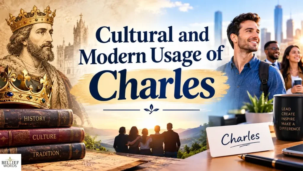 Cultural and Modern Usage of Charles 