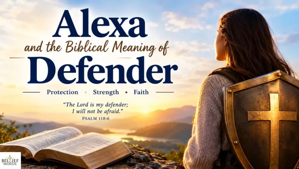 Alexa and the Biblical Meaning of Defender