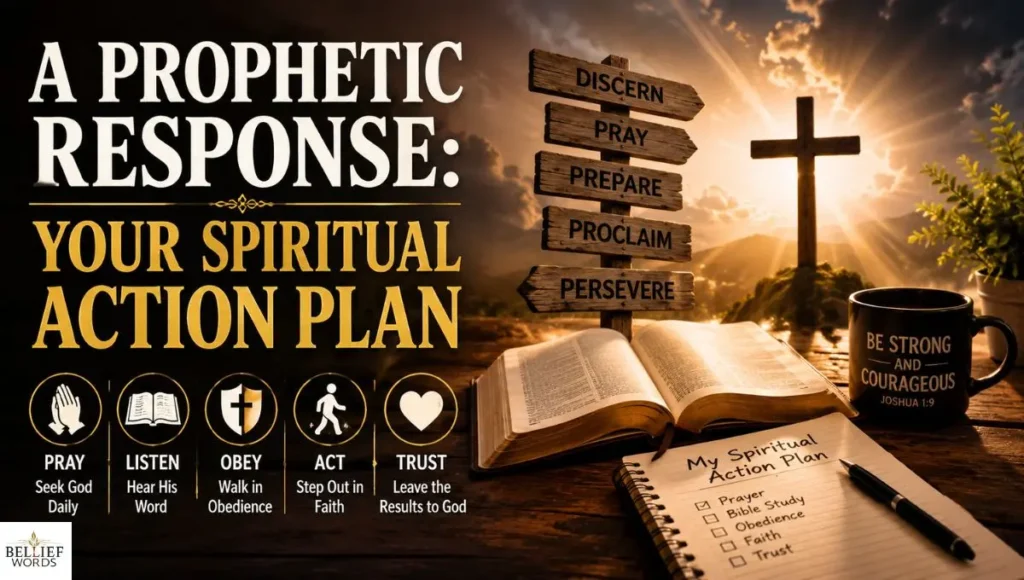 A Prophetic Response: Your Spiritual Action Plan