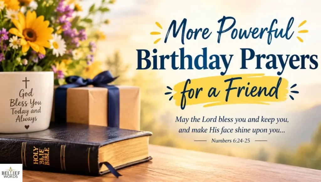 More Powerful Birthday Prayers for a Friend