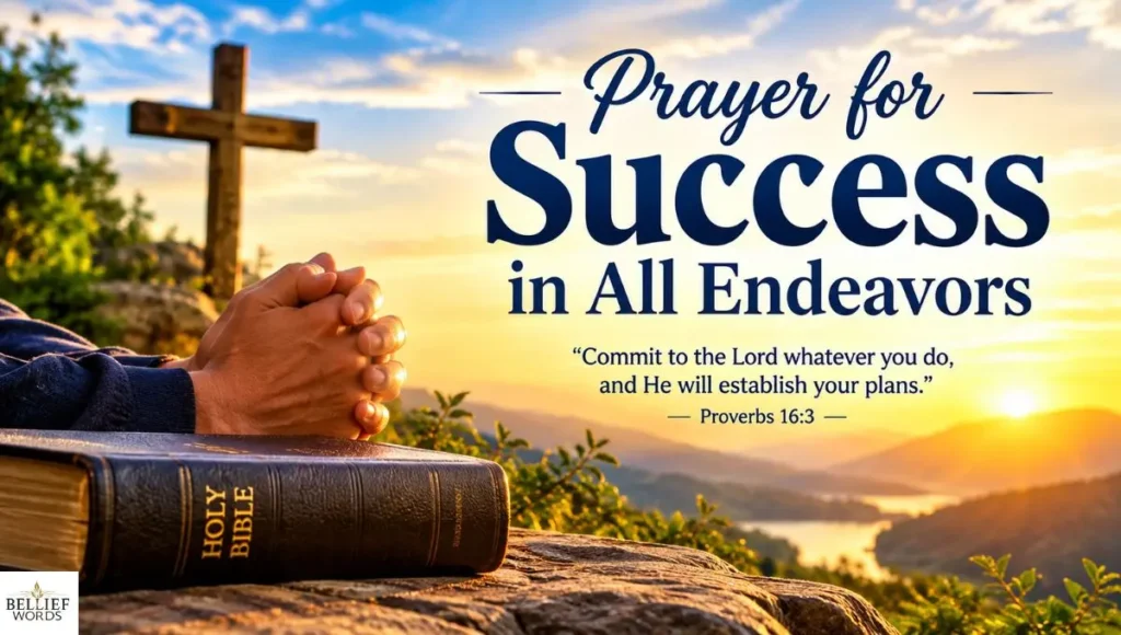 Prayer for Success in All Endeavors