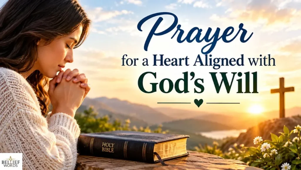 Prayer for a Heart Aligned with God’s Will